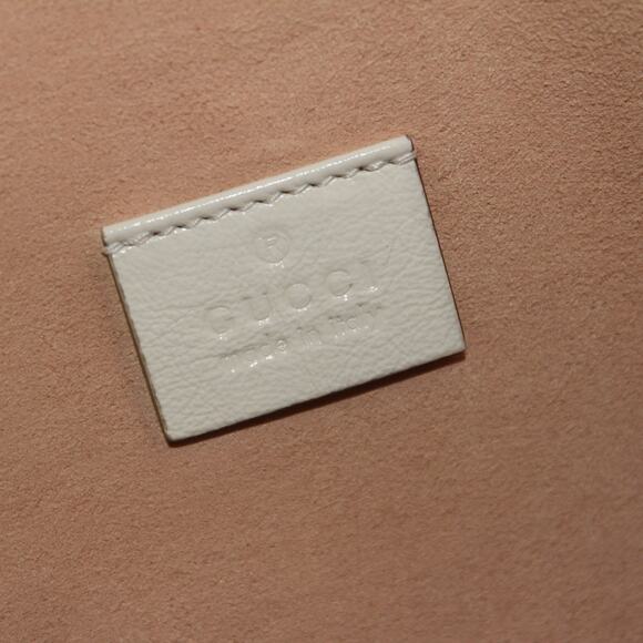 Gucci Ivory White Rajah Web-Striped Leather Tote Bag - Picture 15 of 16